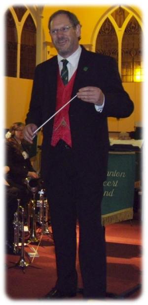 Chris Gutteridge, former Director of Music of the Hunstanton Concert Band - photo Jan Foster