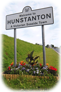 Hunstanton town sign